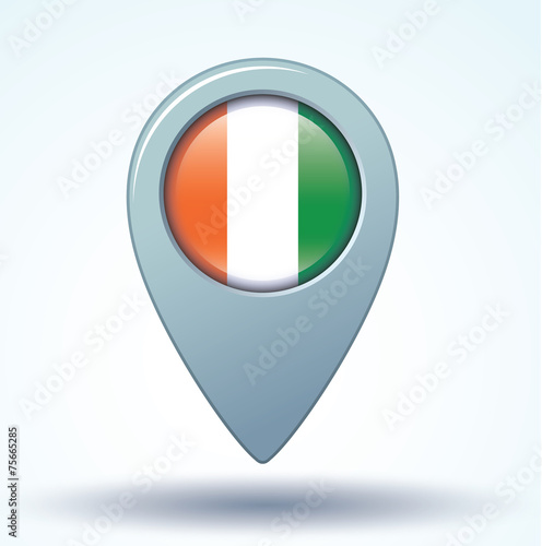 Flag set of cote d ivoire, vector illustration Free Download Flag set of cote d ivoire, vector illustration - GFXLoad