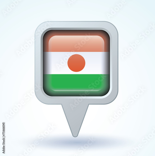 Flag set of Republic of niger, vector illustration Free Download Flag set of Republic of niger, vector illustration - GFXLoad