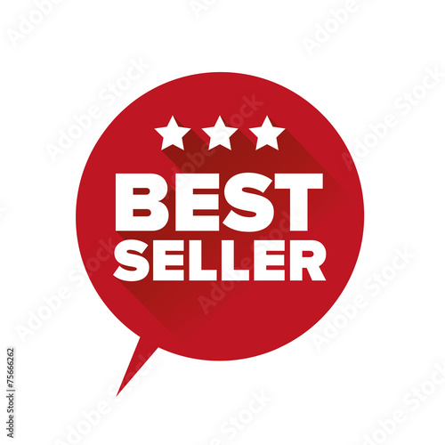 Best seller sign vector