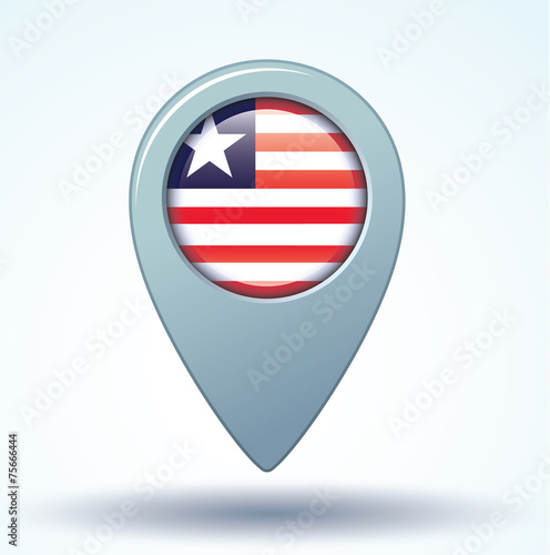 Free Download Flag set of Liberia, vector illustration - GFXLoad