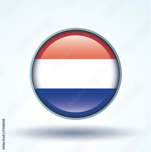 Free Download Flag set of netherlands, vector illustration - GFXLoad