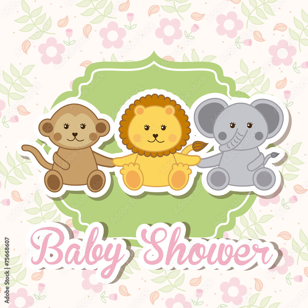 Obraz premium baby shower