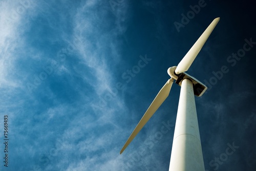 Obraz na płótnie Lonely Wind Turbine