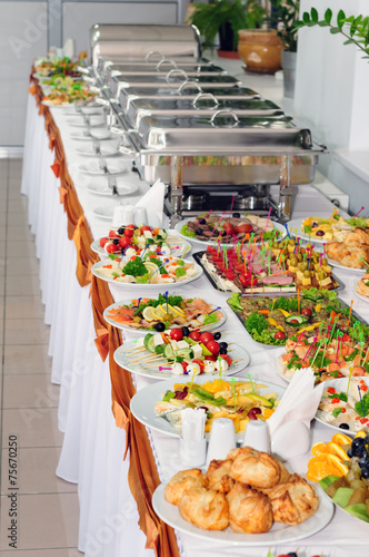Εκτύπωση καμβά catering wedding