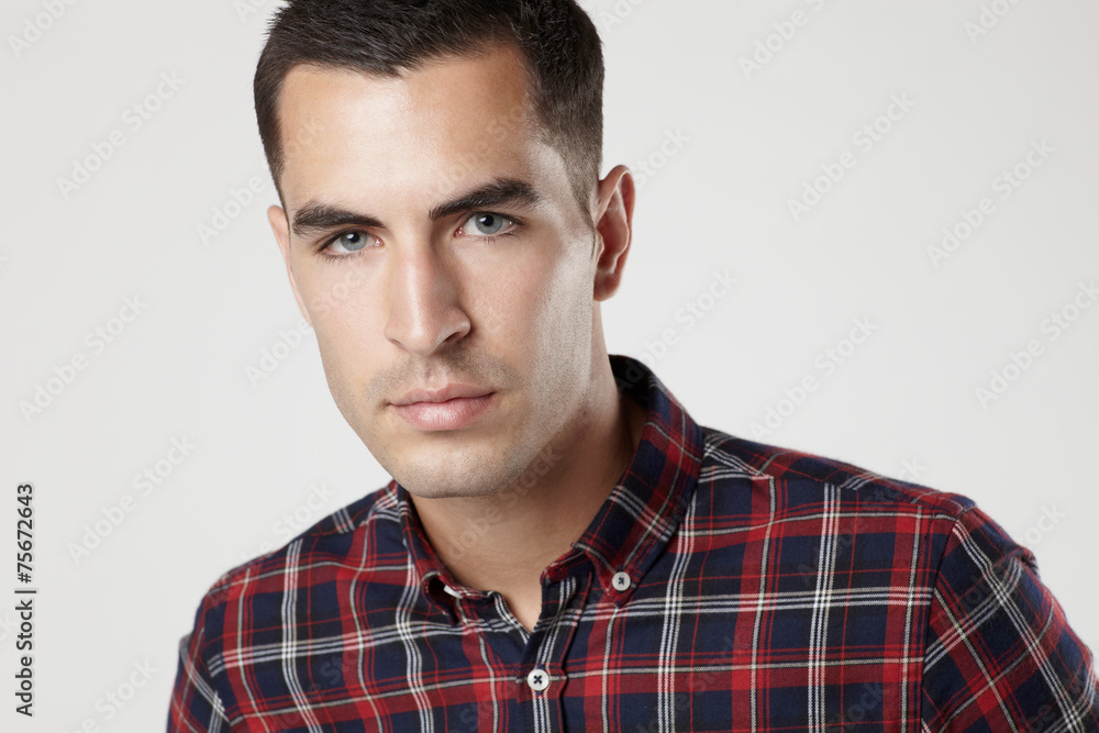Male portrait in studio Male portrait in studio