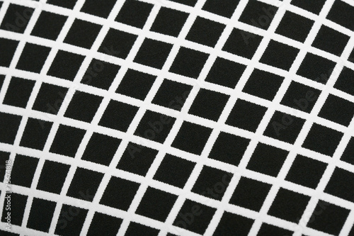 Black and White Cotton Texture Pattern