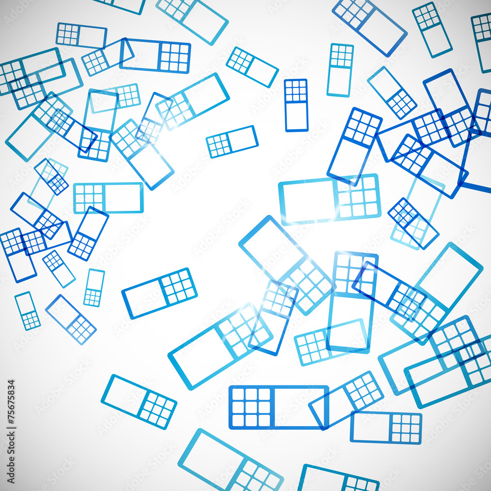 abstract background: phone abstract background: phone