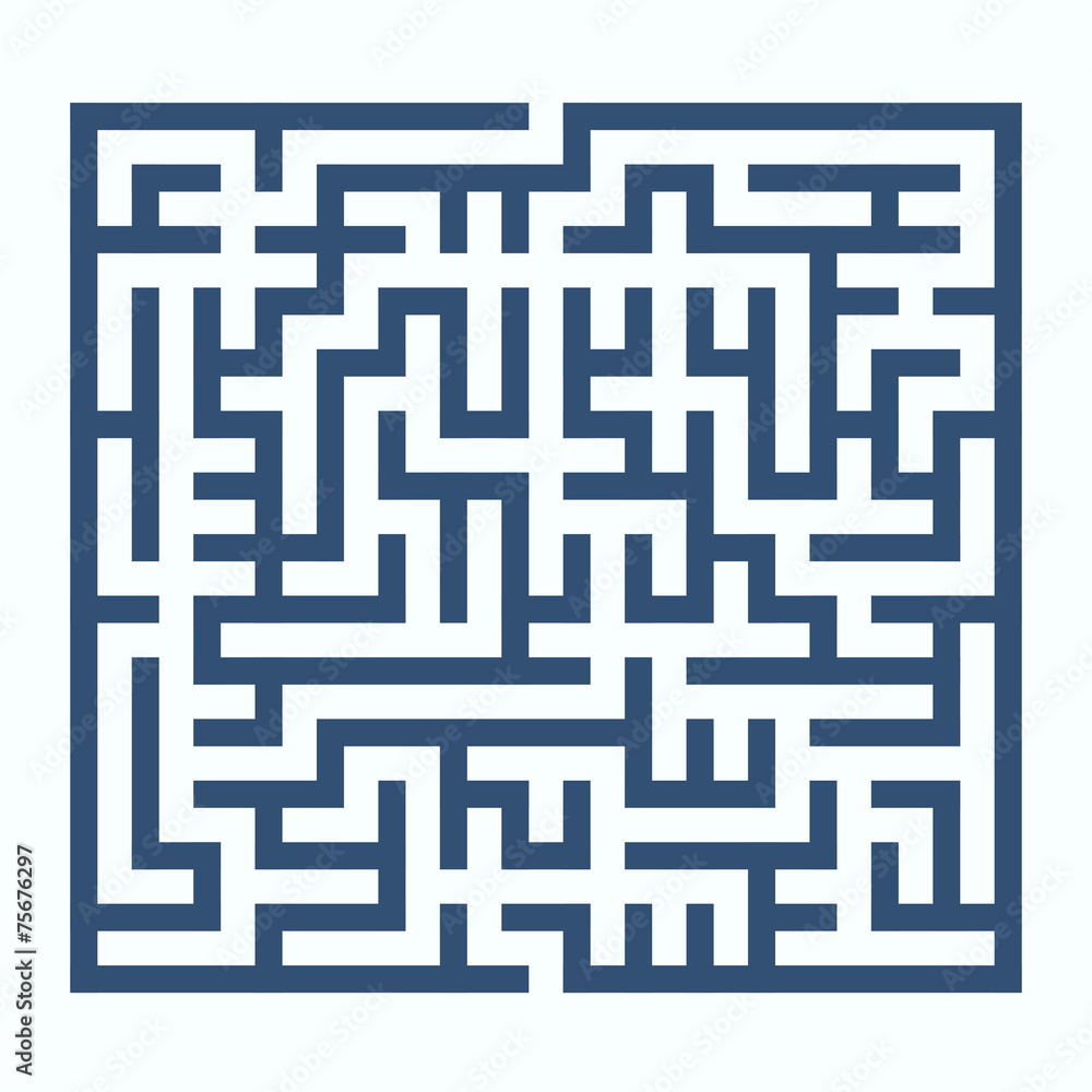 maze game illustration