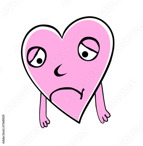 Sad heart