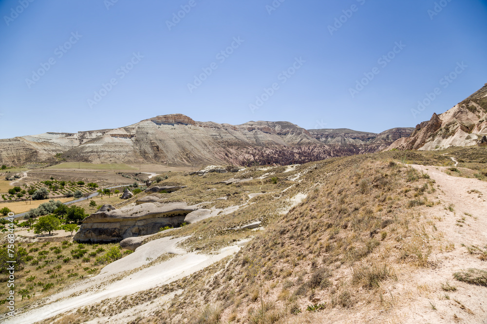 Cappadocia. The mountains surrounding the Pashabag Valley