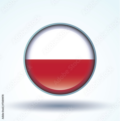 Free Download Flag set of Poland, vector illustration - GFXLoad