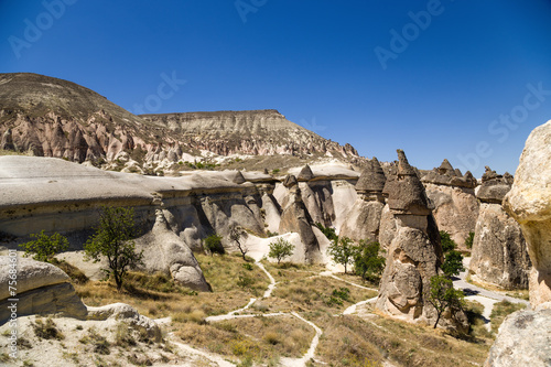 Cappadocia. Scenic views of the Valley of Monks (Pashabag)