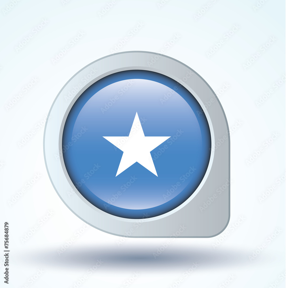 Flag set of Somalia, vector illustration Flag set of Somalia, vector illustration