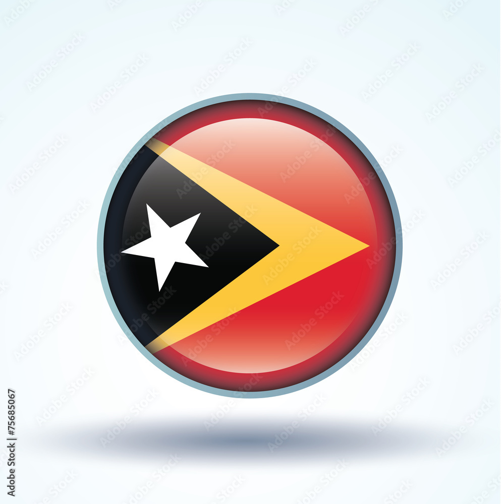 Flag of East Timor, vector illustration Flag of East Timor, vector illustration