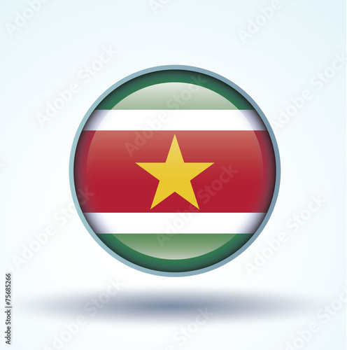 Free Download Flag set of Suriname, vector illustration - GFXLoad