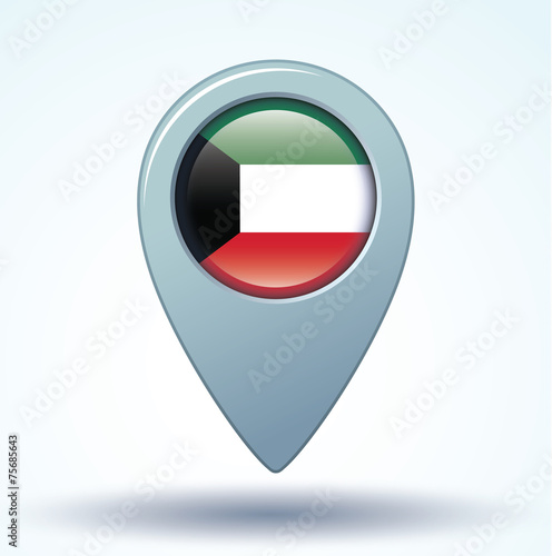 Free Download Flag set of Kuwait, vector illustration - GFXLoad