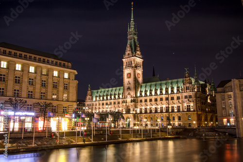 Town Hall in Hamburg, Germany