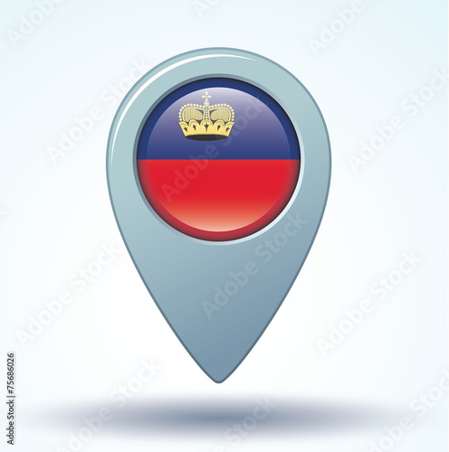 Free Download Flag set of Liechtenstein, vector illustration - GFXLoad