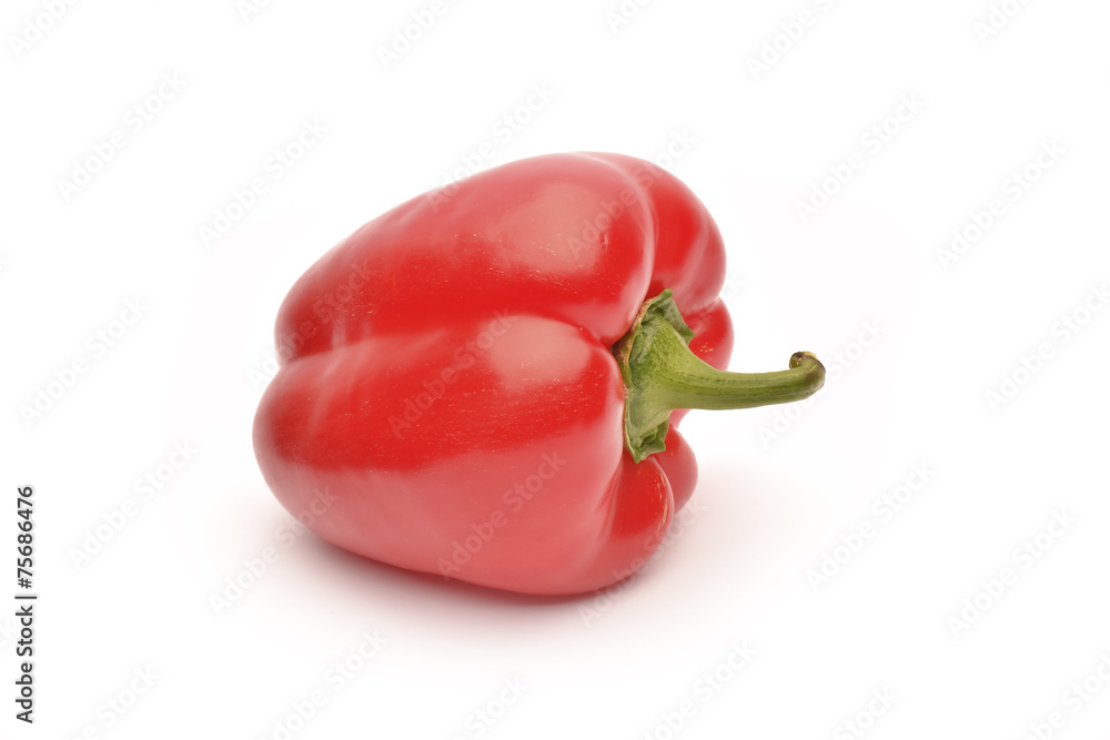 Peppers on white background Peppers on white background