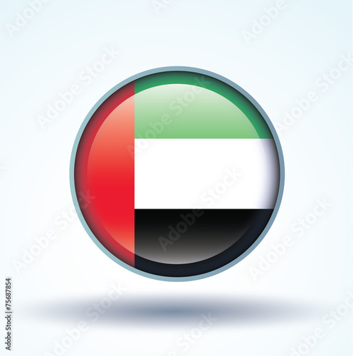Free Download Flag set of United Arab Emirates, vector illustration - GFXLoad
