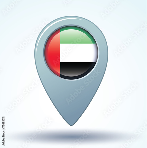 Free Download Flag set of United Arab Emirates, vector illustration - GFXLoad