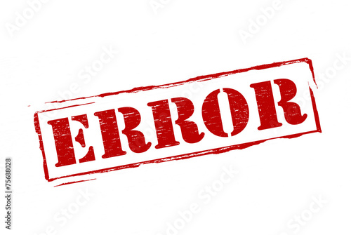 Error