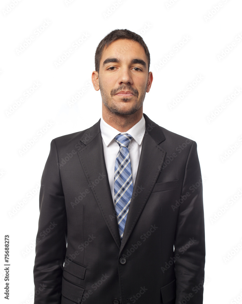 Serious businessman Serious businessman