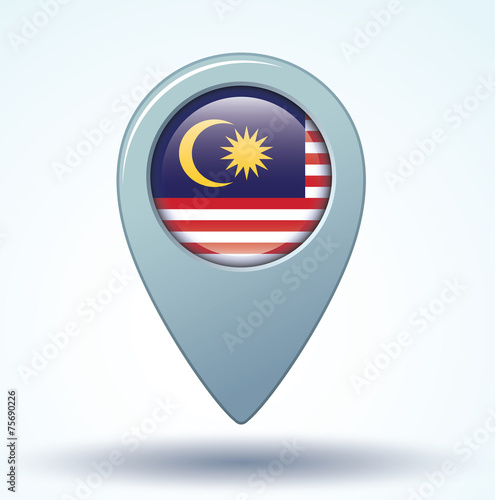 Free Download Flag set of Malaysia, vector illustration - GFXLoad