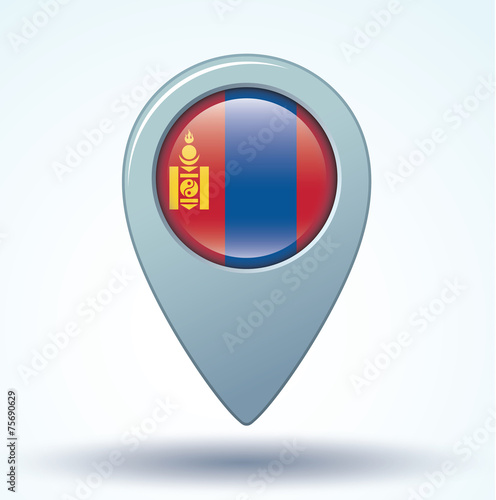Free Download Flag set of Mongolia, vector illustration - GFXLoad