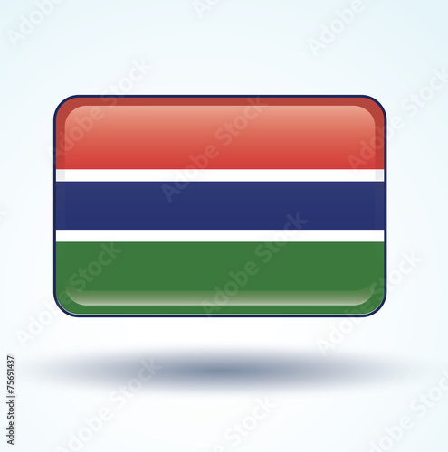 Free Download Flag set of Gambia, vector illustration - GFXLoad