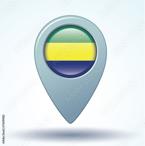 Free Download Flag set of Gabon, vector illustration - GFXLoad