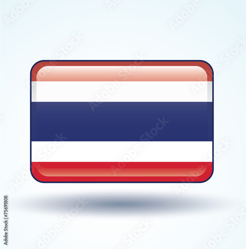 Free Download Flag set of Thailand, vector illustration - GFXLoad