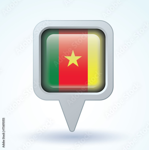 Free Download Flag set of cameroon, vector illustration - GFXLoad