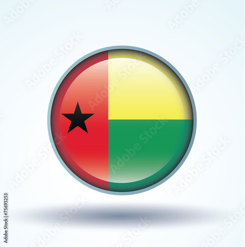 Free Download Flag set of guinea bissau, vector illustration - GFXLoad