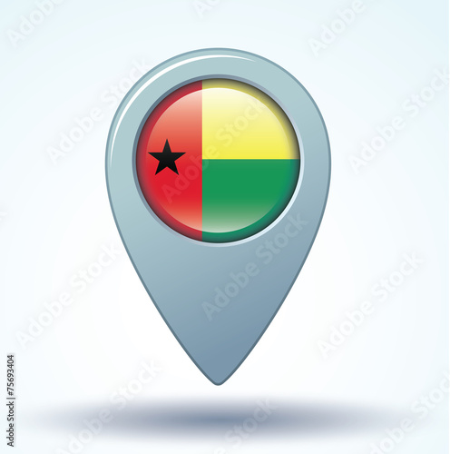 Free Download Flag set of guinea bissau, vector illustration - GFXLoad