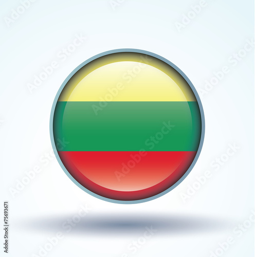 Flag set of Lithuania, vector illustration Free Download Flag set of Lithuania, vector illustration - GFXLoad