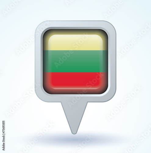 Flag set of Lithuania, vector illustration Free Download Flag set of Lithuania, vector illustration - GFXLoad