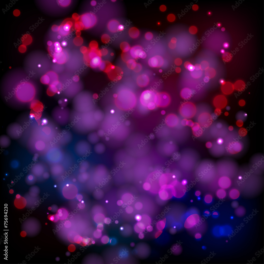 Abstract purple background with bokeh Abstract purple background with bokeh