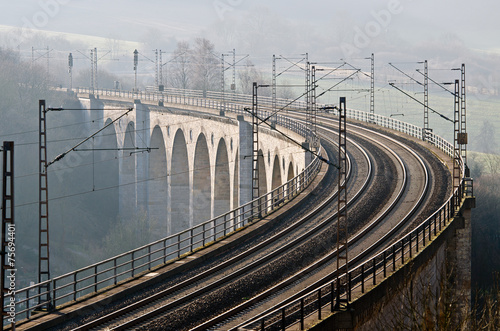 Blick auf den Altenbekener Viadukt