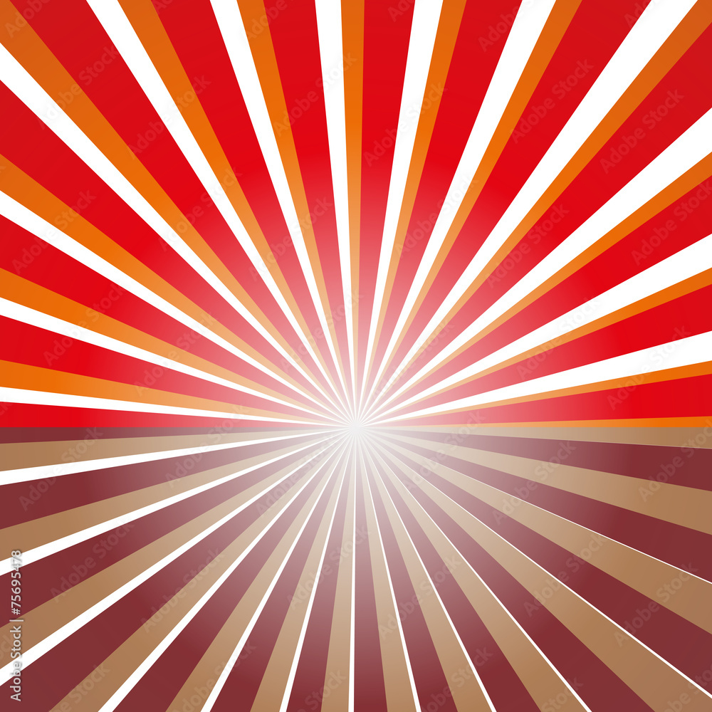 Fototapeta premium Abstract vector rays