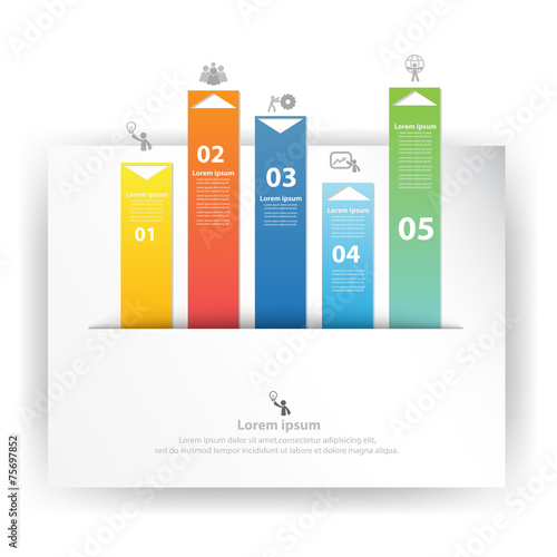 Vector business template.