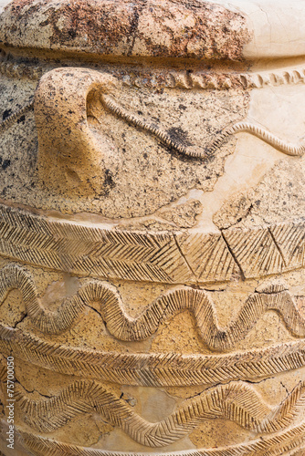 Minoan Jar at Knossos Palace