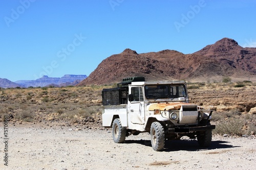 Jeeptour in der Wüste - Namibia