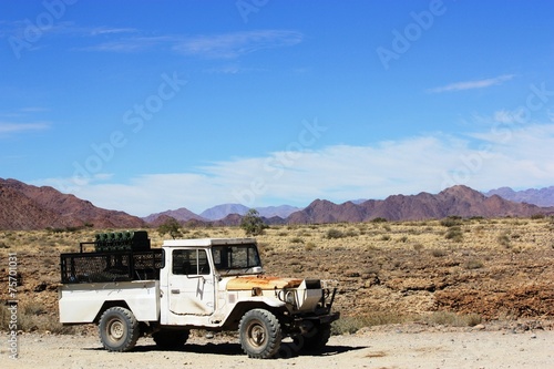 Jeeptour in der Wüste - Namibia