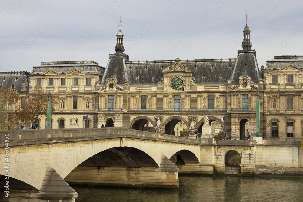 Paris in an autumn time.