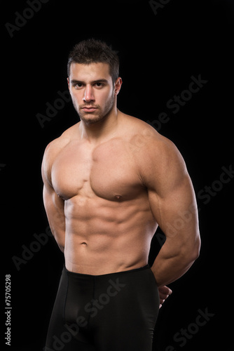 Handsome muscular Men. © serbbgd