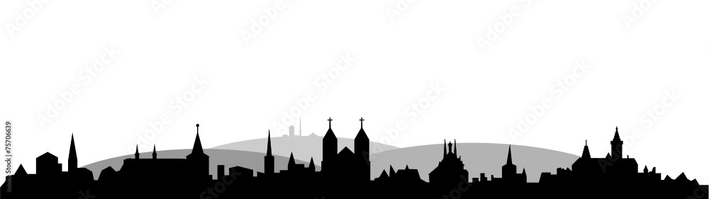 Fototapeta premium Skyline Wernigerode