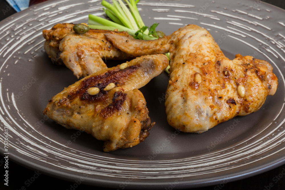 Roasted chicken wings Roasted chicken wings