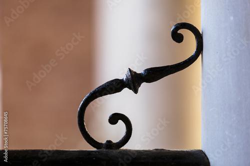 Detail of wrought ironwork