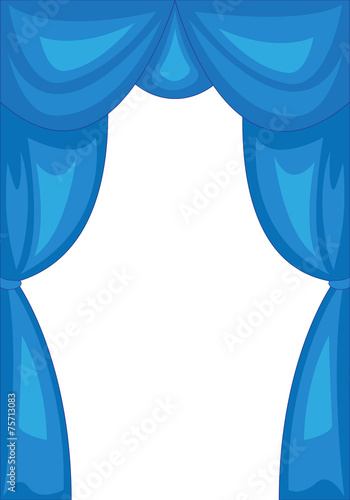 Sipario Azzurro Verticale